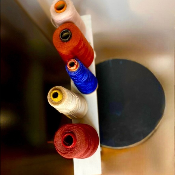 Vintage Large Spools of Thread, Set of 6 - Picture 10 of 13